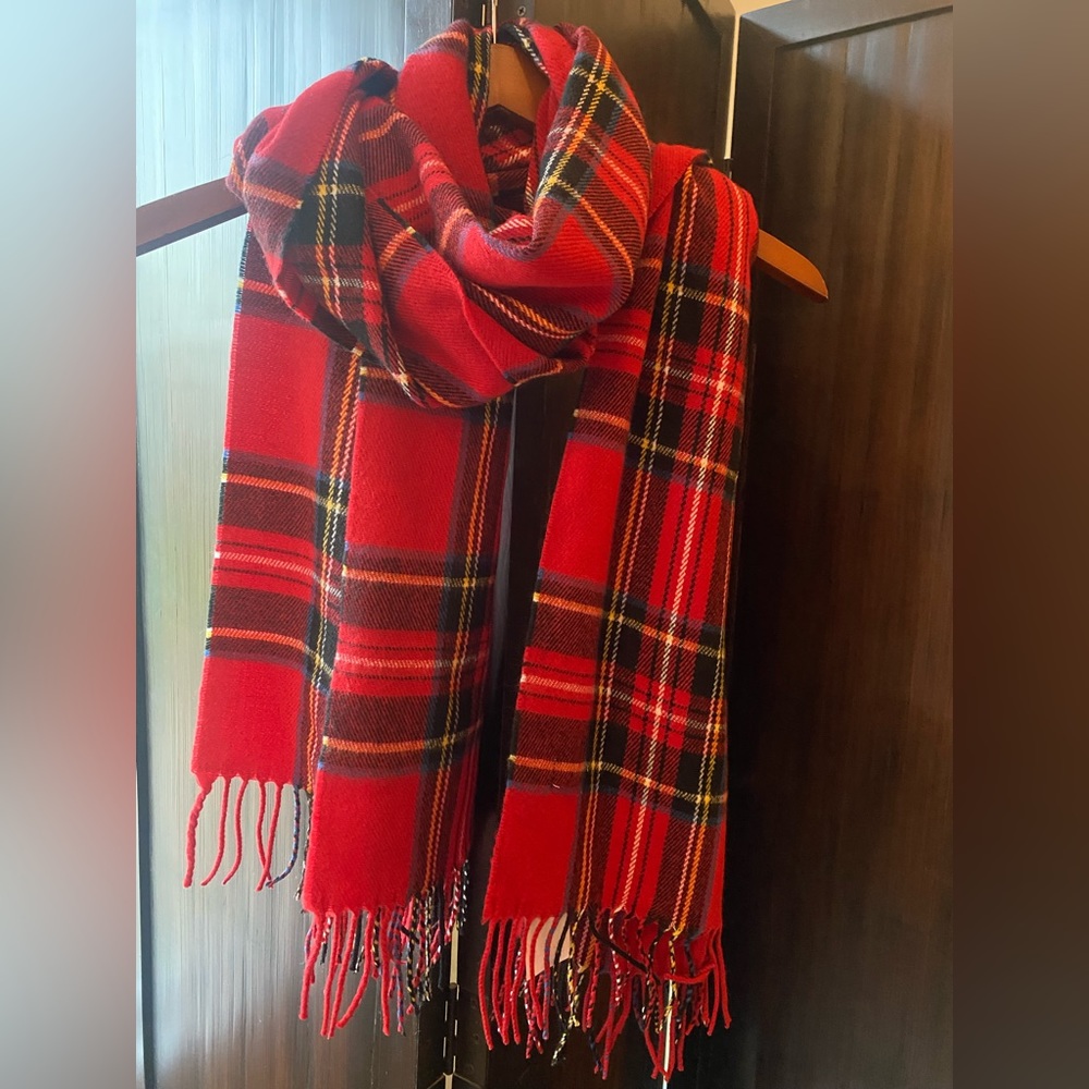 NWT JCrew tartan scarf